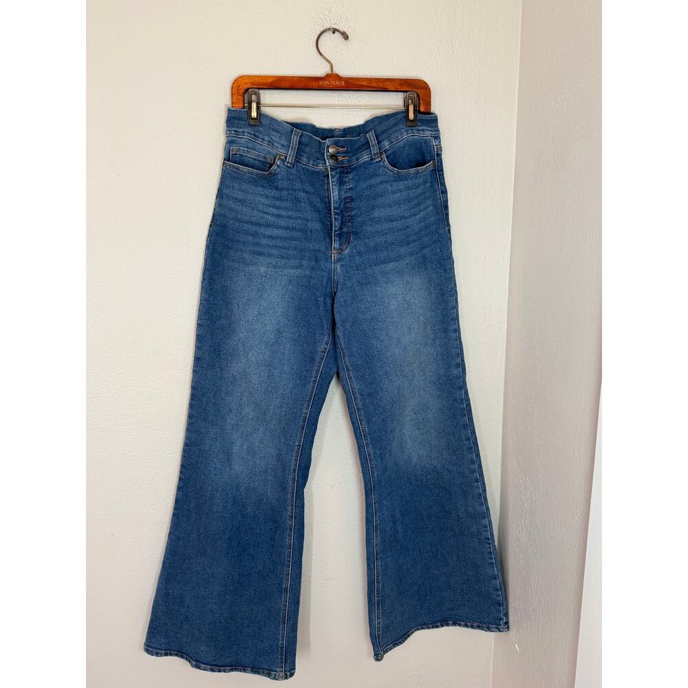 Women's Sofia by Sofia Vergara High Waisted Wide Leg‎ Jeans Size 12